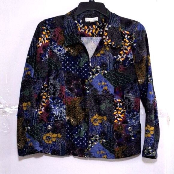 Artsy Christopher & Banks Women's Blazer Jacket Office Siren Tapestry L - Picture 1 of 10